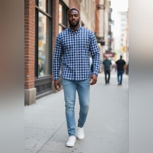 Banana Republic Longsleeve Button Up Standard Fit Shirt Size Large